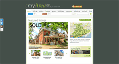 Desktop Screenshot of myarea.ca